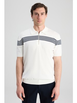 D'S Damat Ds Damat Regular Fit Ekru Düz Kazak