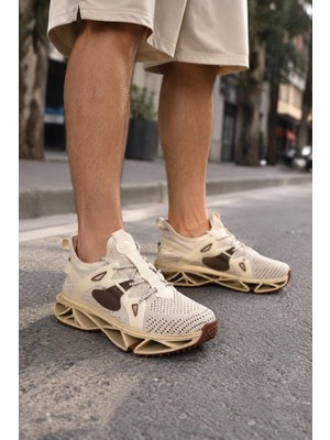ModaOnn Nefes Alabilen Triko Dokusu ve Modern Tasarımıyla Erkek Sneaker