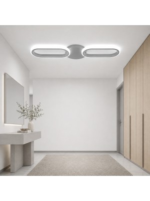 Avizego Hilton 2'li LED Plafonyer Avize
