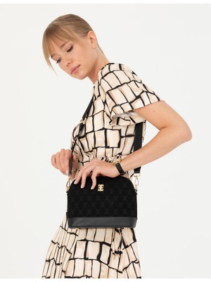 Pierre Cardin Kadın Siyah Çapraz Çanta 50334524-VR046