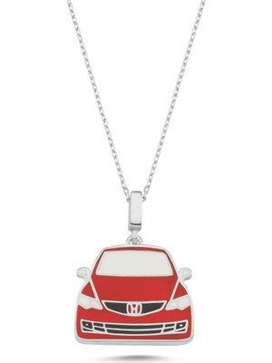 Silverize Honda Civic Gümüş Kolye ARB29