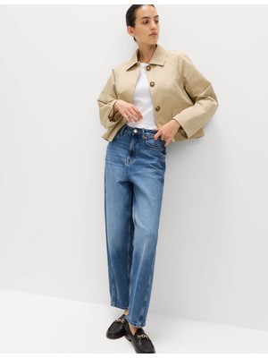 Marks & Spencer Yüksek Bel Carrot Leg Jean Pantolon