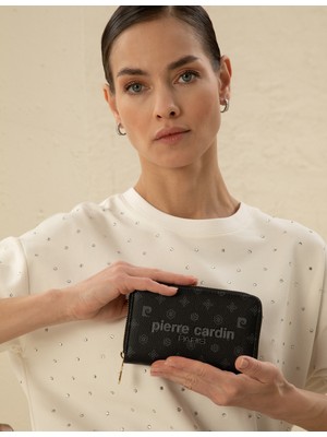 Pierre Cardin Kadın Siyah Cüzdan 50334427-VR046