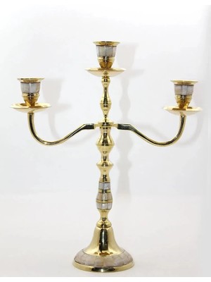 Aycer Pirinç Li 3'lü Şamdan 19124