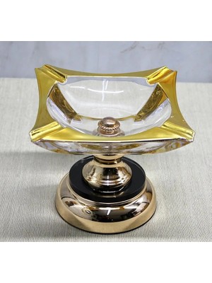 Aycer Metal Ayaklı Cam Küllük ALK4881