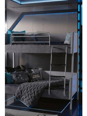 Palmera Space Norden Metal Ranza 100X200 / 120X200 - Uzay Temalı Sağlam Iskelet