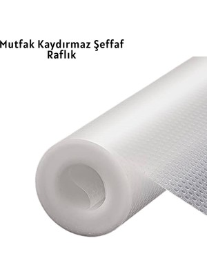 Derin Stok Kaydırmaz Şeffaf Raflık