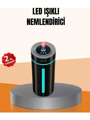Derin Stok Ultrasonik Nemlendirici LED Işıklı Aromaterapi Difüzör Sessiz Çalışma