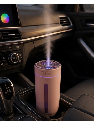 Derin Stok Rgb LED Buhar Makinesi Aroma Yağı Uyumlu Mini Nemlendirici