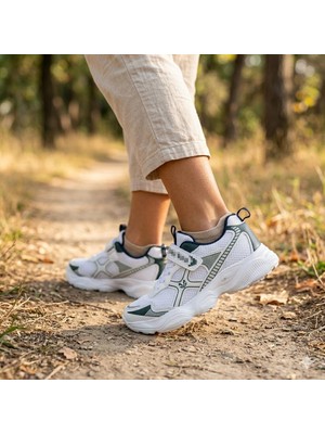 Bukond Çocuk Günlük  Yumuşak Rahat Taban Cırt Bantlı Spor Ayakkabı Sneaker