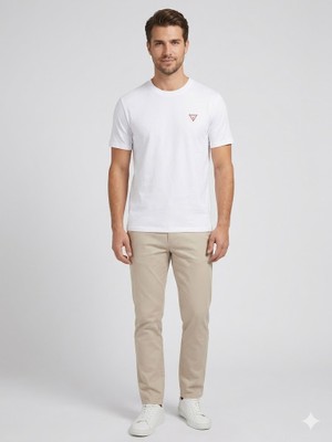 Guess Üçgen Logolu T-Shirt M4YI46K8FQ4
