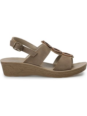 Polaris 409036.Z Vizon Kadın Comfort Sandalet