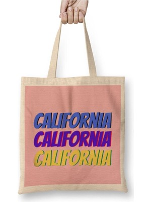 Dekado California California California Bez Çanta Uzun Saplı