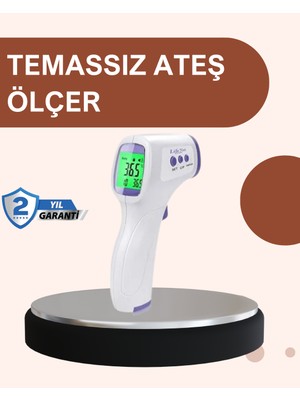 Derin Stok Temassız Dijital Ateş Ölçer Büyük Ekranlı Hızlı Okuma