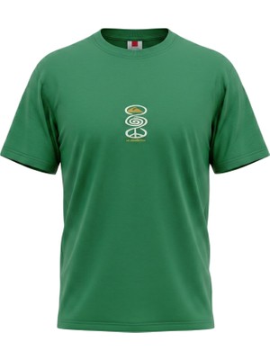 Quiksilver Harmony Spiral Yeşil Erkek Tshirt