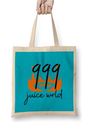 Dekado Juice Wrld 999 Logo Merch Bez Çanta Uzun Saplı