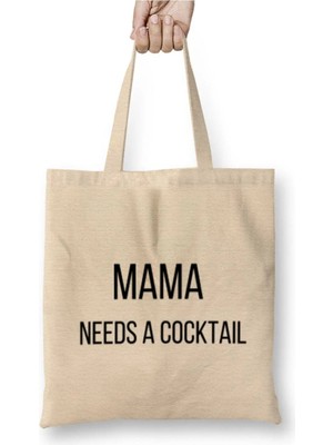 Dekado Mothers Day 2021 Love Mom Bez Çanta Uzun Saplı