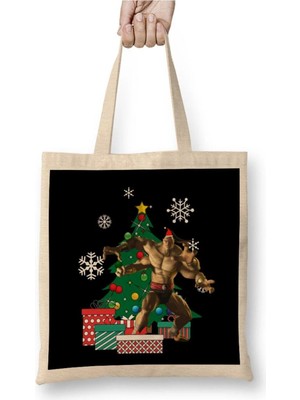 Dekado Goro Around The Christmas Tree Mortal Kombat Bez Çanta Uzun Saplı