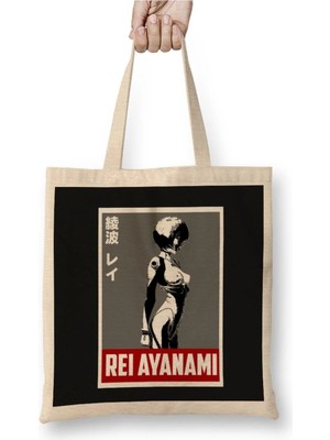 Dekado Rei Ayanami 09 Bez Çanta Uzun Saplı
