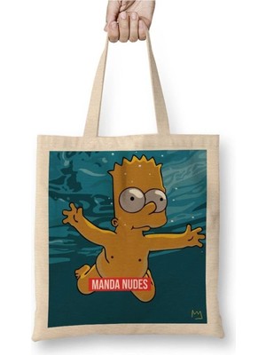 Dekado Lion Manda Nudes Bez Çanta Uzun Saplı
