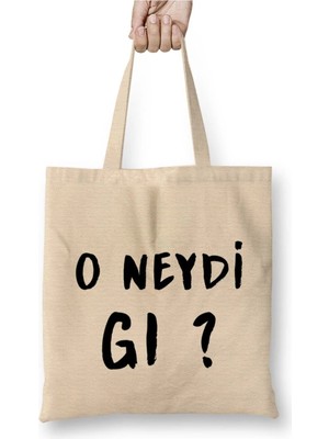 Dekado O Neydi Gı Bez Çanta Uzun Saplı