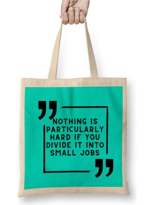 Dekado Henry Ford Quotes - Entrepreneurs Motivation Inspiration Success Work Gifts Bez Çanta Uzun Saplı