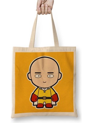 Dekado Character Saitama One Punchman Chibi Bez Çanta Uzun Saplı