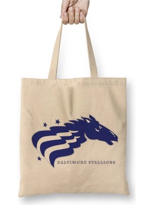 Dekado Defunct Balitmore Stallions Cfl Football 1994 Bez Çanta Uzun Saplı