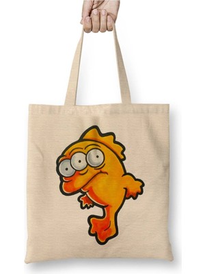 Dekado Fish Blinky 01 Bez Çanta Uzun Saplı