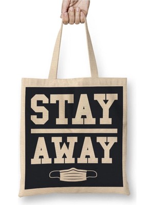 Dekado Stay Away Virus Bez Çanta Uzun Saplı
