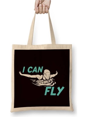 Dekado Swim Fly Swimmer Girl Swimming Indoor Pool Instructor Coach Bez Çanta Uzun Saplı