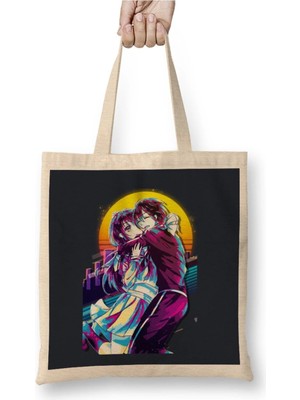 Dekado Yato x Hiyori Noragami Hiyori And Yato Bez Çanta Uzun Saplı