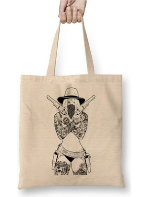 Dekado Cowgirl Bez Çanta Uzun Saplı