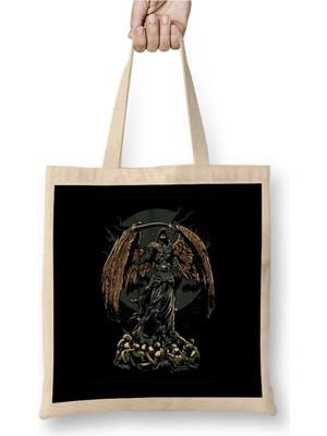 Dekado Death The Grim Reaper Wings Bez Çanta Uzun Saplı