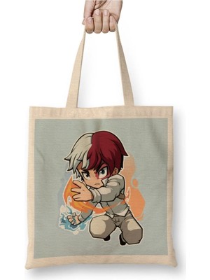 Dekado Shouto Todoroki Boku No Hero Bez Çanta Uzun Saplı