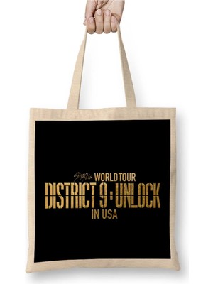 Dekado Kpop Stray Kids District 9 Unlock In Bez Çanta Uzun Saplı