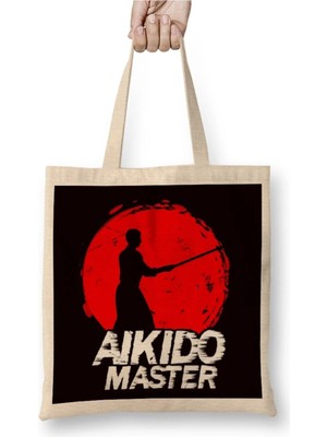 Dekado Aikido Master Fight Martial Arts Fighter Self Defense Coach Bez Çanta Uzun Saplı