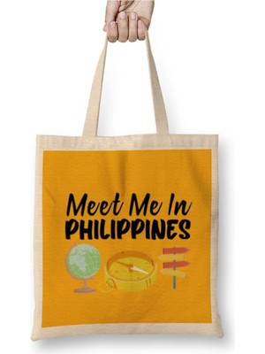 Dekado Funny Travel Gift Design Lover-Trippin Wanderlust Journey Adventurer Vacation Bez Çanta Uzun Saplı