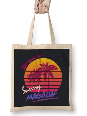 Dekado Welcome To Sunny Magaluf Bez Çanta Uzun Saplı