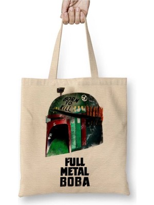 Dekado Boba Fett Full Metal Boba Bez Çanta Uzun Saplı