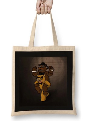Dekado Five Nights At Freddy's Ugly Sweater Bez Çanta Uzun Saplı