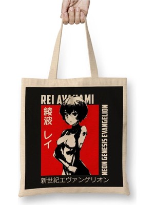 Dekado Rei Ayanami 011 Bez Çanta Uzun Saplı