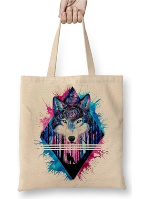 Dekado Color Wolf Bez Çanta Uzun Saplı