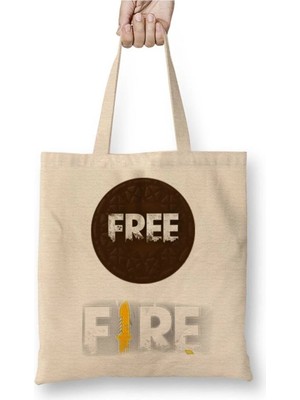 Dekado Free Fire Bolacha Verde Bez Çanta Uzun Saplı