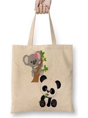 Dekado Baby Coala E Baby Panda Bez Çanta Uzun Saplı