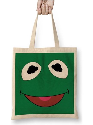 Dekado Kermit Baby Frog Bez Çanta Uzun Saplı