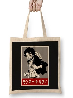 Dekado One Piece Monkey D Luffy 06 Bez Çanta Uzun Saplı