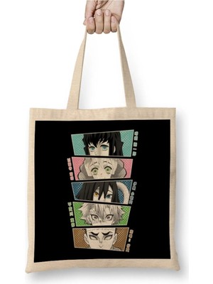 Dekado Demon Slayer Hashira 01 Bez Çanta Uzun Saplı