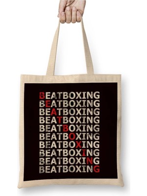 Dekado Beatboxing Music Sound Rap Hiphop Beatboxer Dj Gift Bez Çanta Uzun Saplı