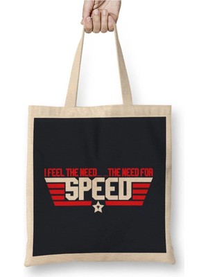 Dekado Top Gun Feel The Need For Speed Bez Çanta Uzun Saplı